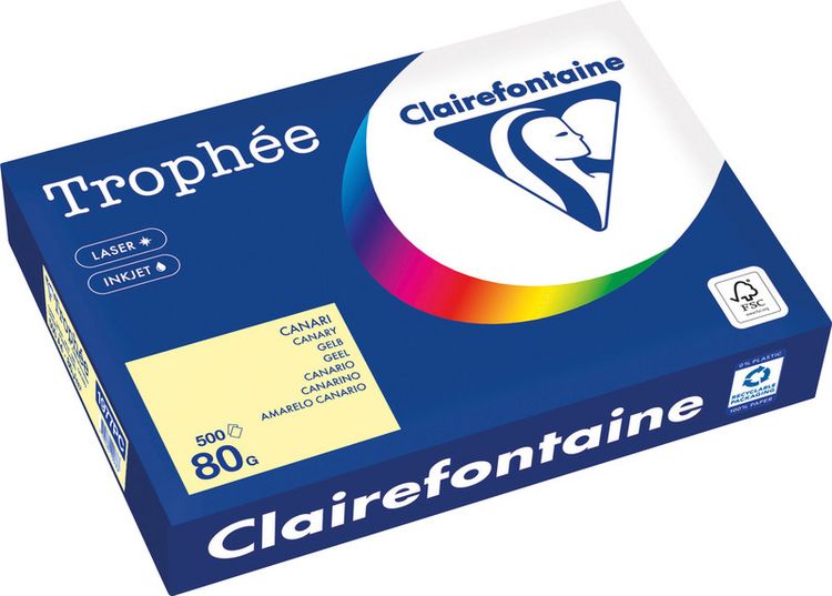 Produktbild: Kopierpapier A4 80g gelb