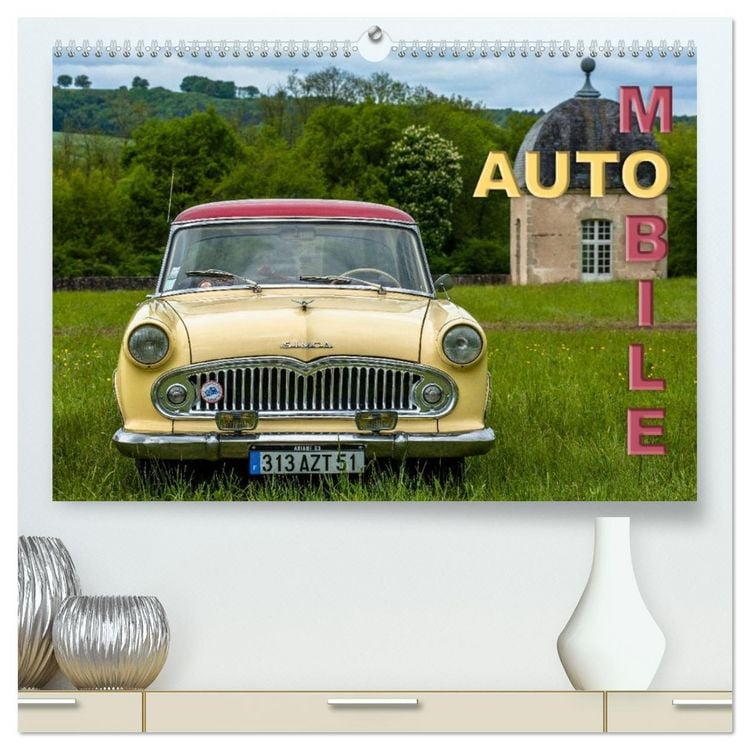 Produktbild: AUTO MOBILE (Calendrier mural 2026 DIN A2 vertical) calendrier de bureau