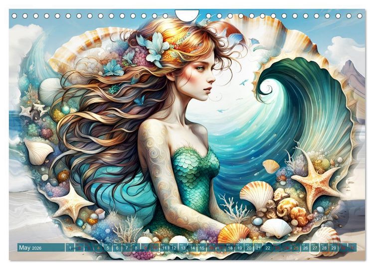 Produktbild: Conch queens (Wall Calendar 2026 DIN A4 landscape), CALVENDO 12 Month Wall Calendar