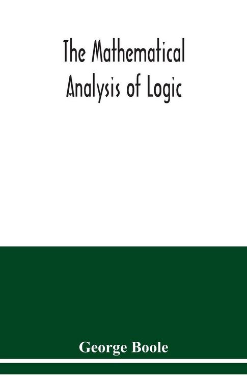 Produktbild: The mathematical analysis of logic