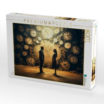 Produktbild: CALVENDO Puzzle Die Zeit | 1000 Teile Lege-Gr&ouml;&szlig;e 64x48cm Foto-Puzzle f&uuml;r gl&uuml;ckliche Stunden