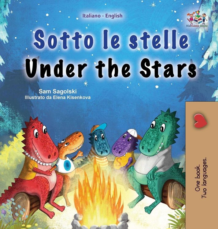 Produktbild: Under the Stars (Italian English Bilingual Children's Book)