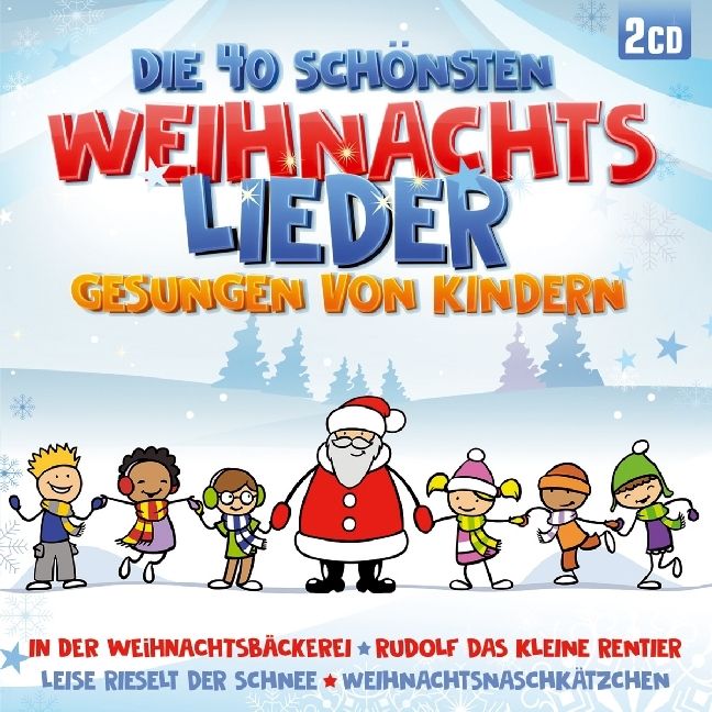 Produktbild: Die 40 sch&ouml;nsten Weihn.lieder gesungen v.Kindern