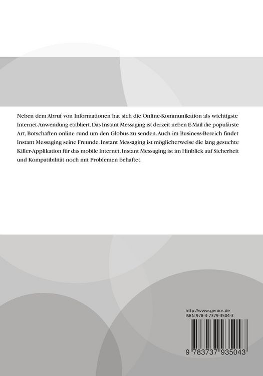 Produktbild: Instant Messaging