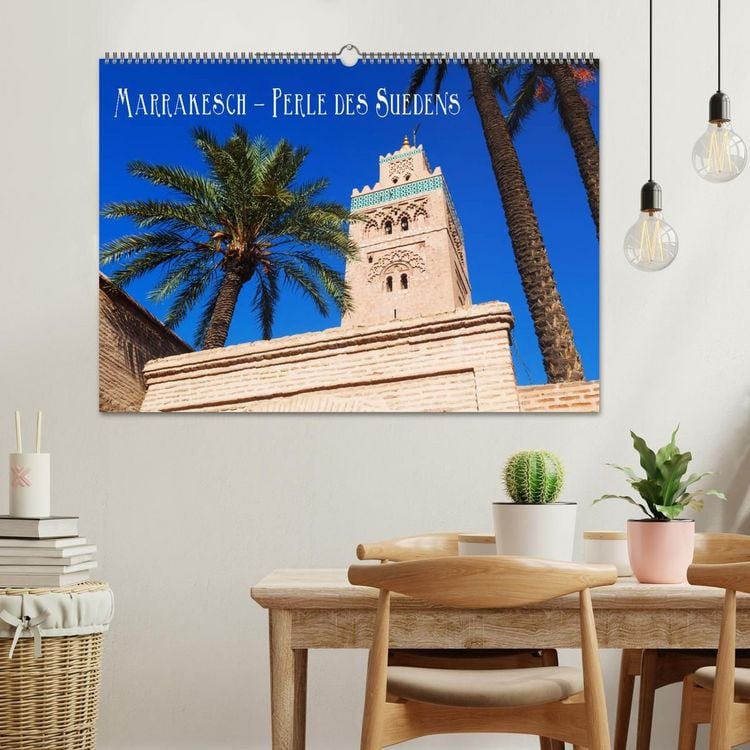 Produktbild: Marrakesch - Perle des S&uuml;dens (Wandkalender 2027 DIN A2 quer), CALVENDO Monatskalender