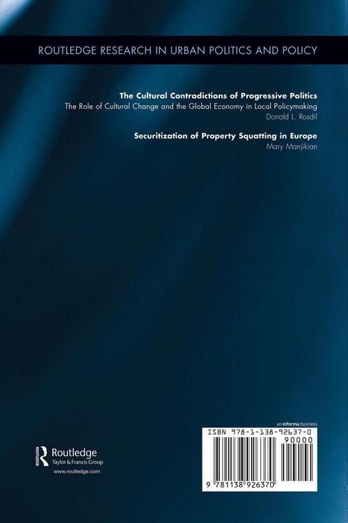Produktbild: Securitization of Property Squatting in Europe