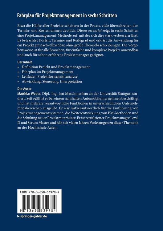 Produktbild: Fahrplan f&uuml;r Projektmanagement in sechs Schritten