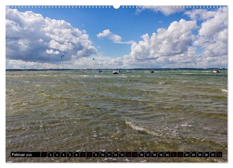 Produktbild: Laboe - Urlaub am Meer (hochwertiger Premium Wandkalender 2026 DIN A2 quer), Kunstdruck in Hochglanz