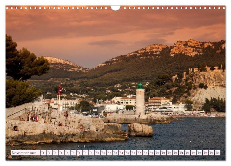 Produktbild: C&ocirc;te d'Azur Highlights on the French Mediterranean Coast (Wall Calendar 2027 DIN A3 landscape), CALVENDO 12 Month Wall Calendar