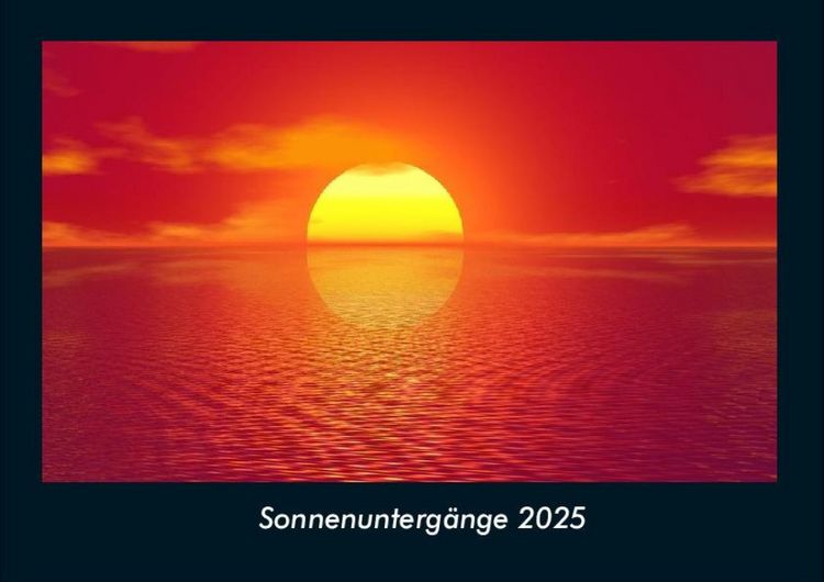 Produktbild: Sonnenunterg&auml;nge 2025 Fotokalender DIN A4