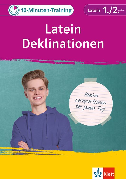 Produktbild: Klett 10-Minuten-Training Latein Deklinationen 1./2. Lernjahr