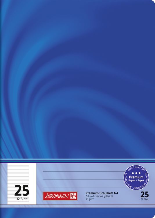 Produktbild: Brunnen SchulheftA4 Vivendi Lin 25 32Bl