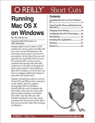 Produktbild: Running Mac OS X on Windows