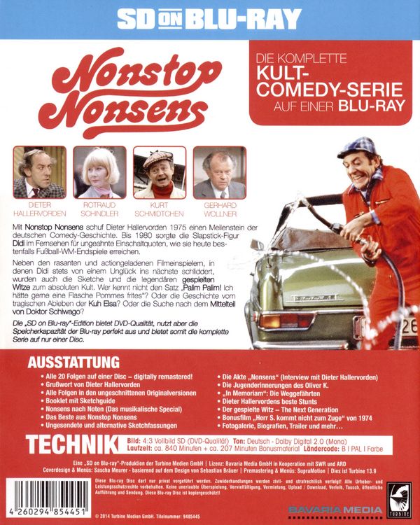 Produktbild: Nonstop Nonsens - Die komplette Serie (SD on Blu-ray)