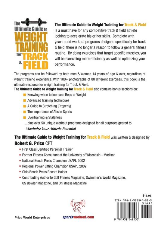 Produktbild: The Ultimate Guide to Weight Training for Track & Field
