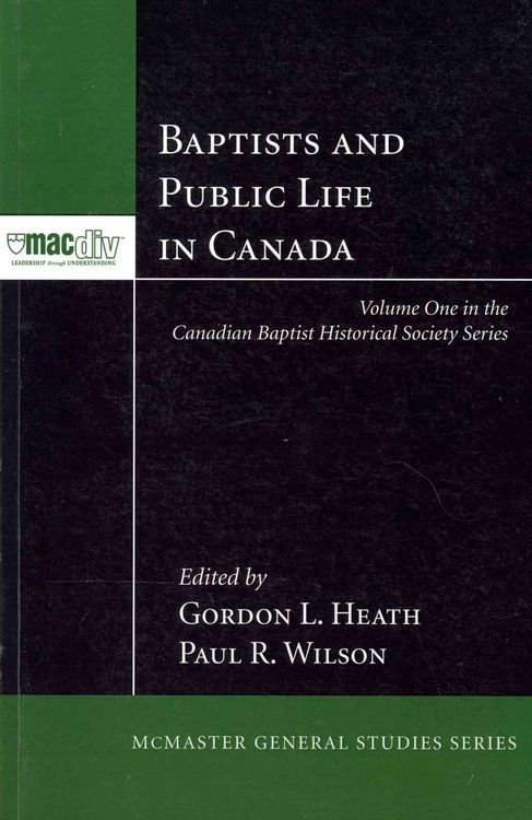 Produktbild: Baptists and Public Life in Canada