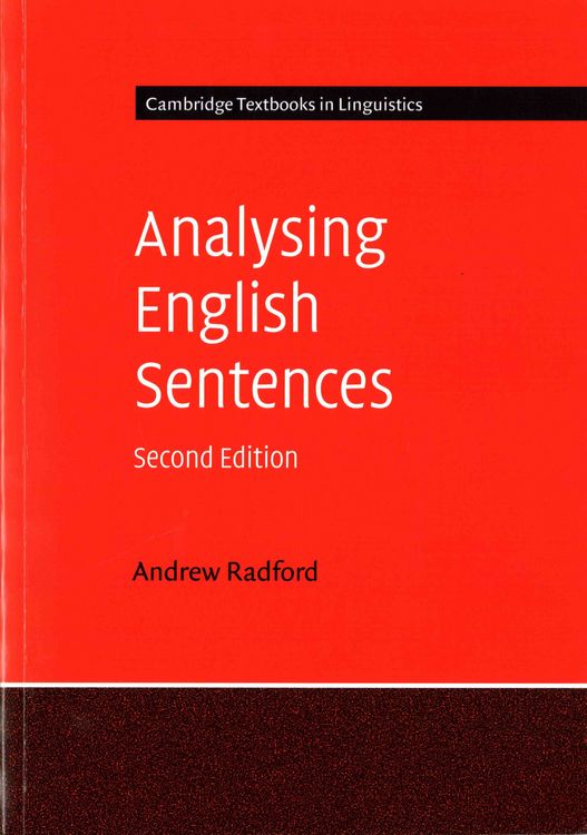 Produktbild: Analysing English Sentences