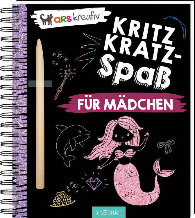 Produktbild: Kritzkratz-Spa&szlig; f&uuml;r M&auml;dchen