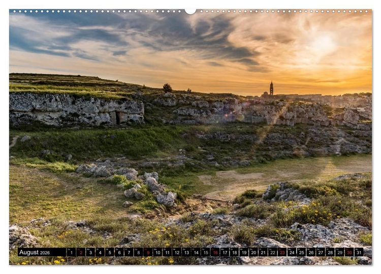 Produktbild: Matera (Wandkalender 2026 DIN A2 quer), CALVENDO Monatskalender