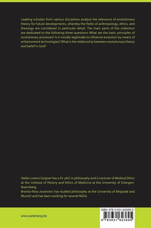 Produktbild: Evolution and the Future