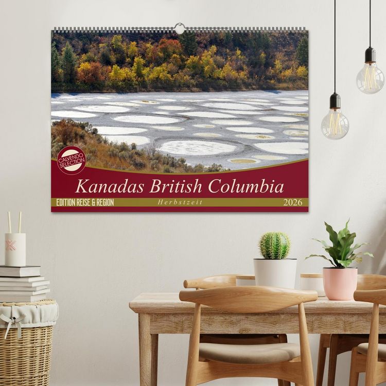 Produktbild: Kanadas British Columbia - Herbstzeit (Wandkalender 2026 DIN A2 quer), CALVENDO Monatskalender
