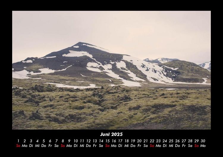 Produktbild: Bergige Welten 2025 Fotokalender DIN A3