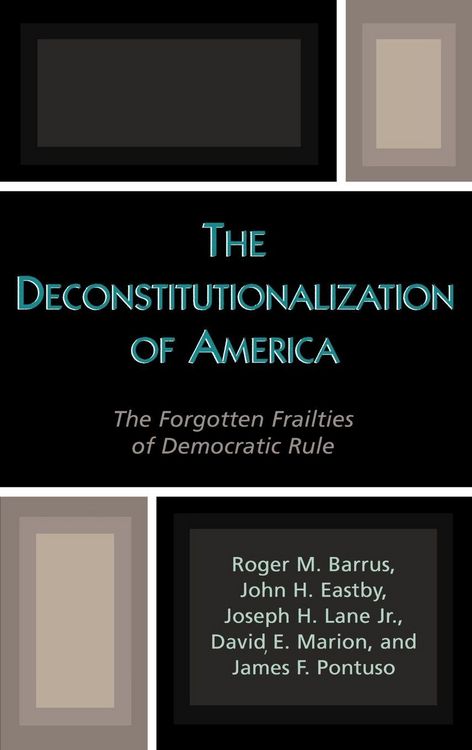 Produktbild: Deconstitutionalization of America