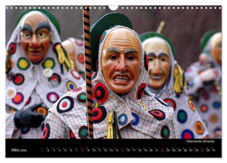 Produktbild: Narri Narro (Wandkalender 2026 DIN A3 quer), CALVENDO Monatskalender