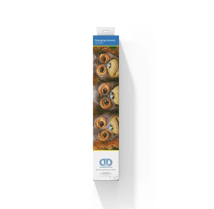 Produktbild: DIAMOND DOTZ - Diamond Painting Orang Utans
