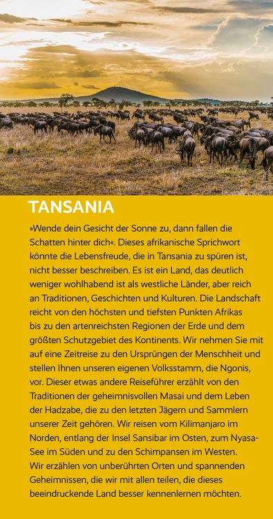 Produktbild: TRESCHER Reisef&uuml;hrer Tansania und Sansibar