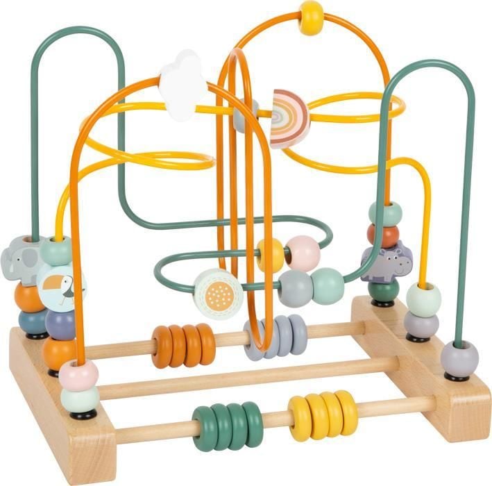 Produktbild: small foot 11956 - Motorikschleife Safari, Holz/Metall, H&ouml;he: 22 cm