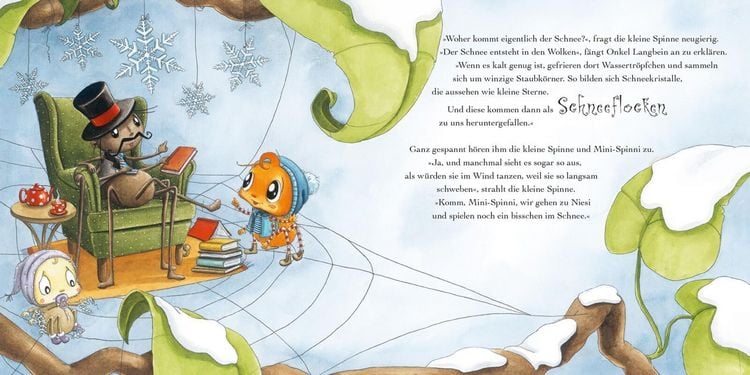 Produktbild: Maxi Pixi 506: Die kleine Spinne Widerlich: Wundervolle Winterzeit