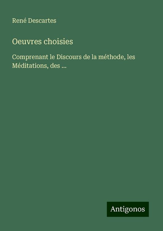 Oeuvres choisies
