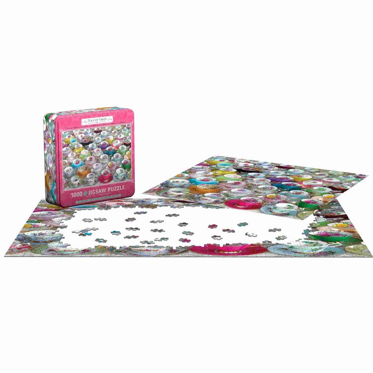 Produktbild: Puzzle in Dosen 1000 Teile - Tea Cup Party