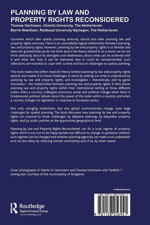 Produktbild: Planning By Law and Property Rights Reconsidered