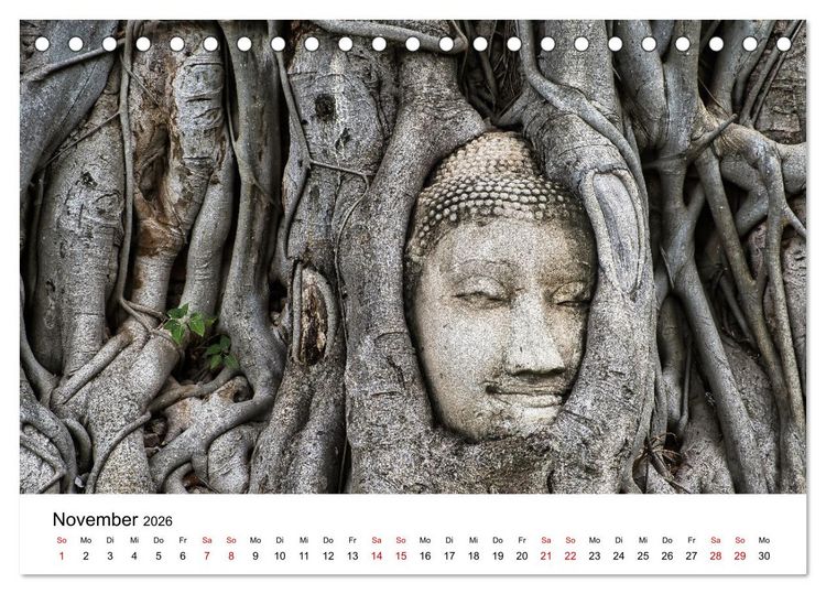 Produktbild: Bangkok das traumhafte Reiseziel (Tischkalender 2026 DIN A5 quer), CALVENDO Monatskalender