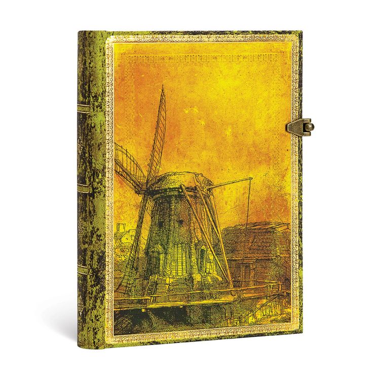 Produktbild: Hardcover Notizbuch Rembrandts 350. Todestag, Midi, Liniert