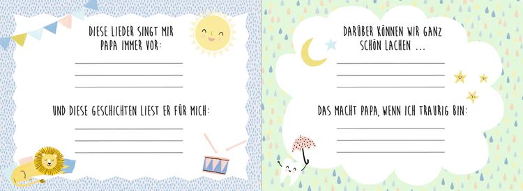 Produktbild: Kleines Eintragheft: Ich und Papa