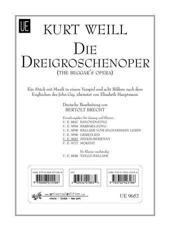 Produktbild: Weill, K: Seer&auml;uber-Jenny