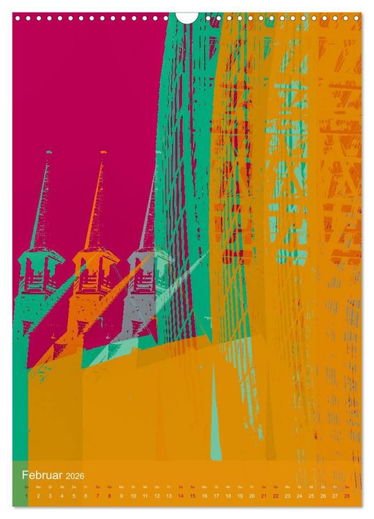Produktbild: Pop-Artiges K&ouml;ln (Wandkalender 2026 DIN A3 hoch), CALVENDO Monatskalender