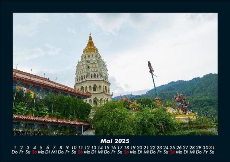 Produktbild: Tempel 2025 Fotokalender DIN A5
