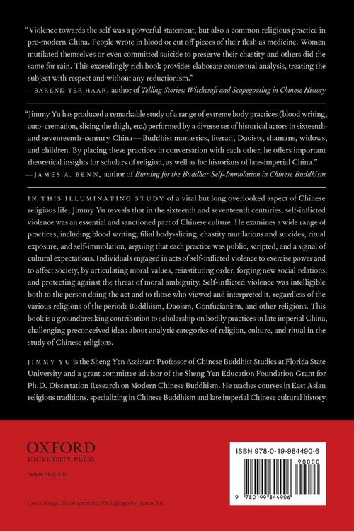 Produktbild: Sanctity and Self-Inflicted Violence in Chinese Religions, 1500-1700