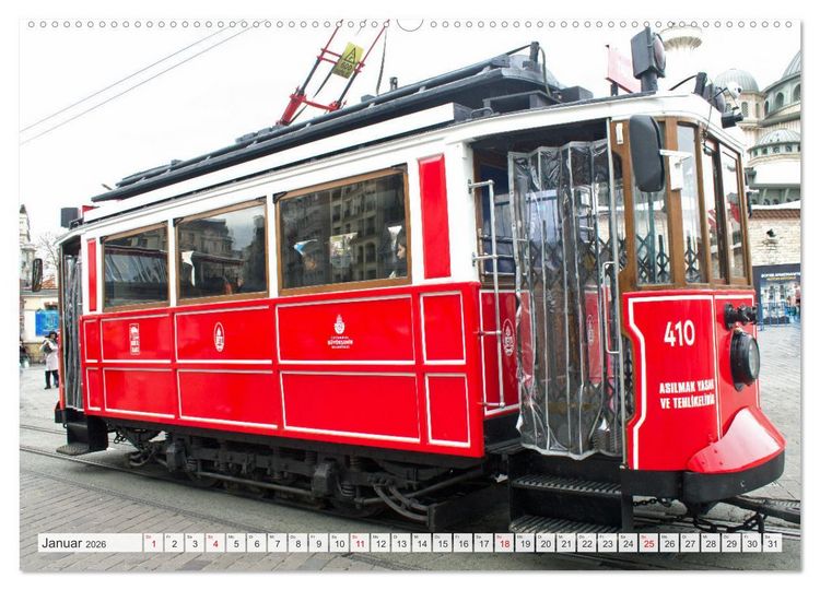 Produktbild: Istanbul - die quirlige Stadt auf zwei Kontinenten (hochwertiger Premium Wandkalender 2026 DIN A2 quer), Kunstdruck in Hochglanz