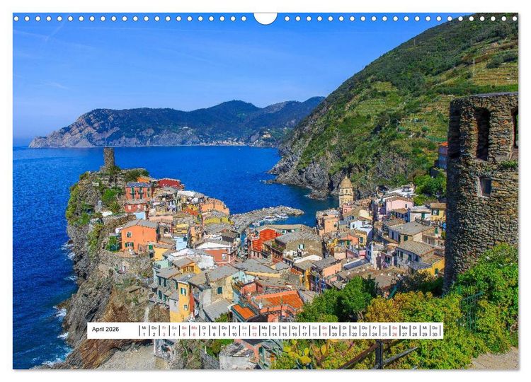 Produktbild: Cinque Terre Sentiero Azzurro (Wandkalender 2026 DIN A3 quer), CALVENDO Monatskalender