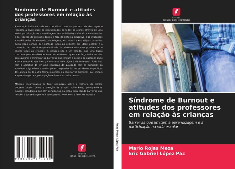 Produktbild: S&iacute;ndrome de Burnout e atitudes dos professores em rela&ccedil;&atilde;o &agrave;s crian&ccedil;as