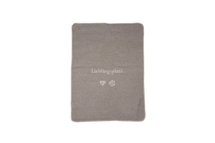 Produktbild: Fussenegger Haustierdecke "Lieblingsplatz" Katze rauch