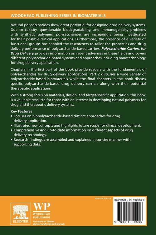 Produktbild: Polysaccharide Carriers for Drug Delivery