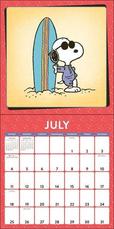 Produktbild: Snoopy 2027 &ndash; Wandkalender