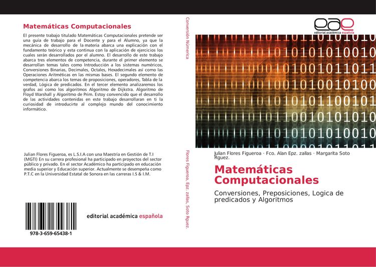 Produktbild: Matem&aacute;ticas Computacionales