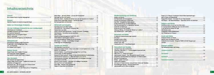 Produktbild: 800 Jahre Ansbach im Wandel der Zeit